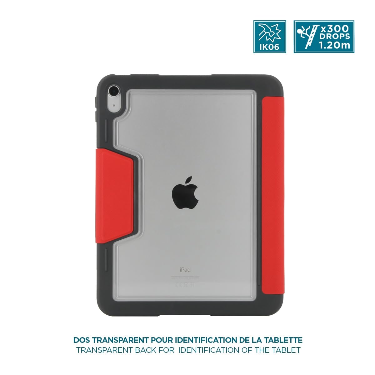 Ultra Rugged Case for iPad 11'' 2025 red