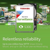 Toshiba S300 Surveillance disque dur 4 To 5400 tr/min 128 Mo 3.5" Série ATA III