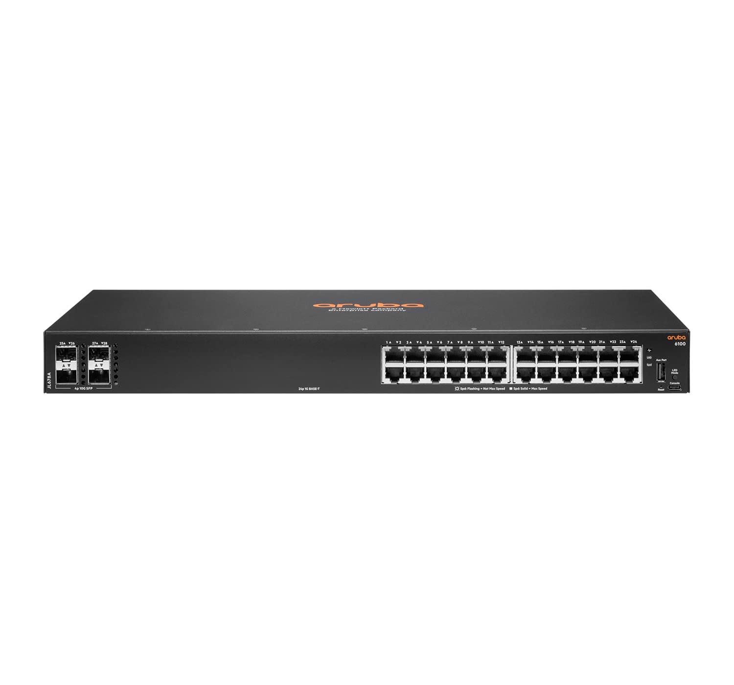 HPE Aruba 6100 Managed 12G 2SFP+ PoE+ 139W Switch