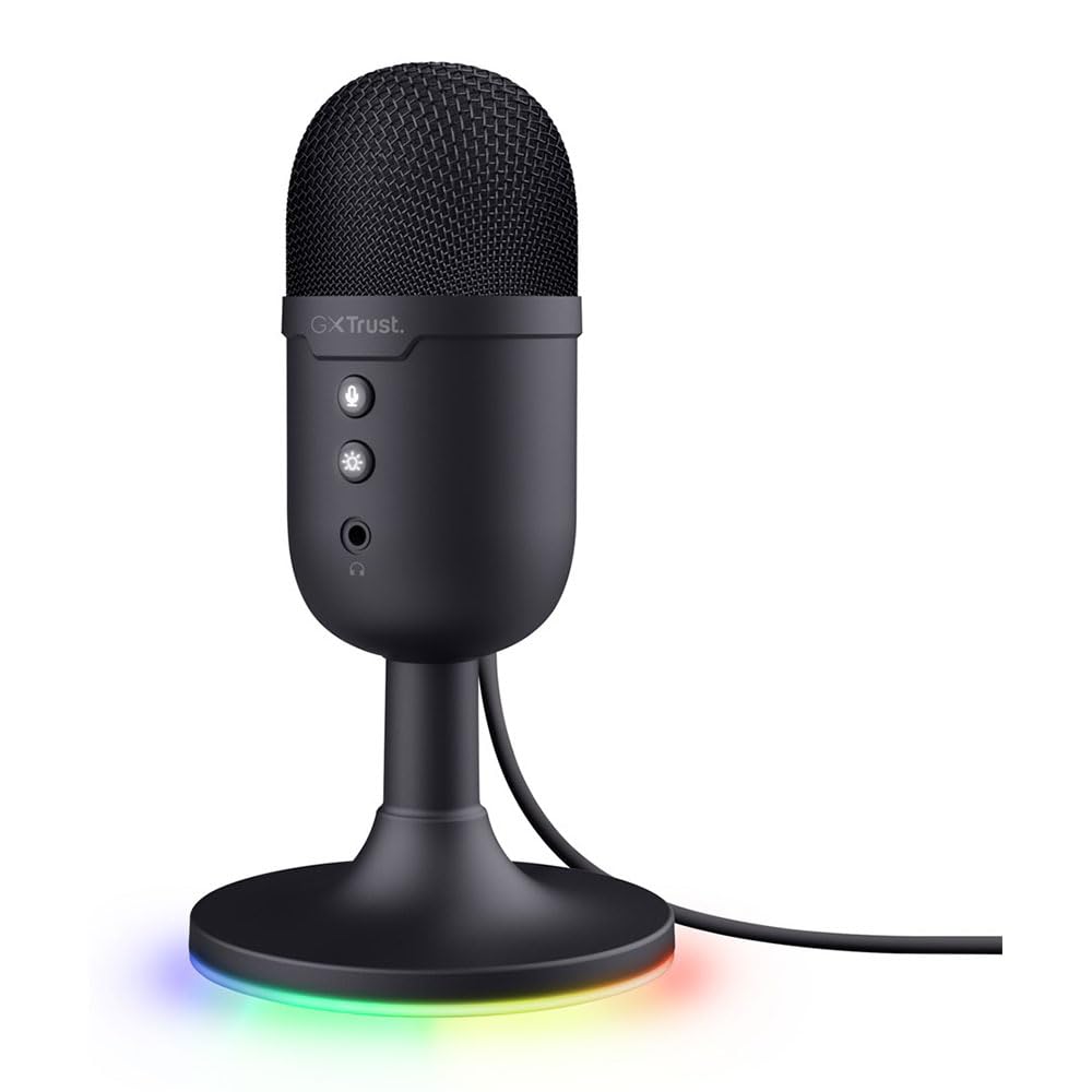 TRUST Microphone streaming YUNIX - Black