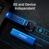 KINGSTON 32Go IronKey Keypad 200 FIPS 140-3 Lvl 3 Pending AES-256 Encrypted
