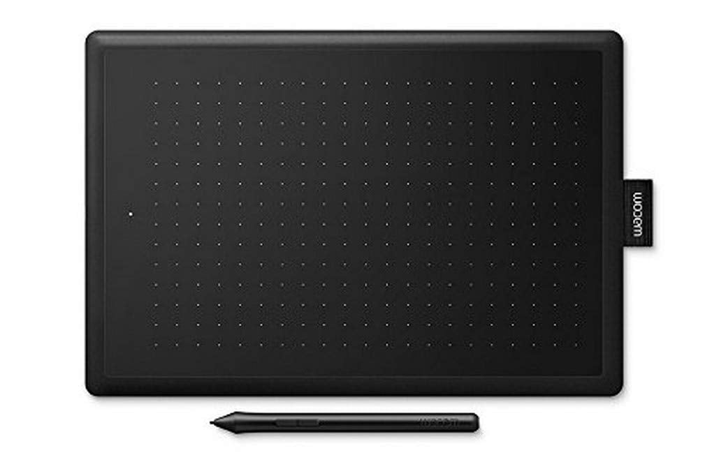 WACOM Tablette graphique One by Wacom à crayon - USB - Noir, Rouge