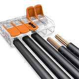 Borne de connexion rapide 5 voies - boîte de 25