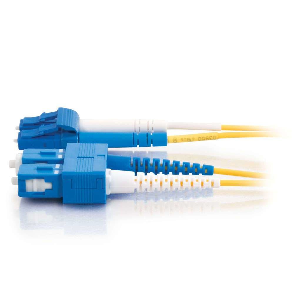 Cbl/2m LC/SC LSZH Dplx 9/125 SM Fibre