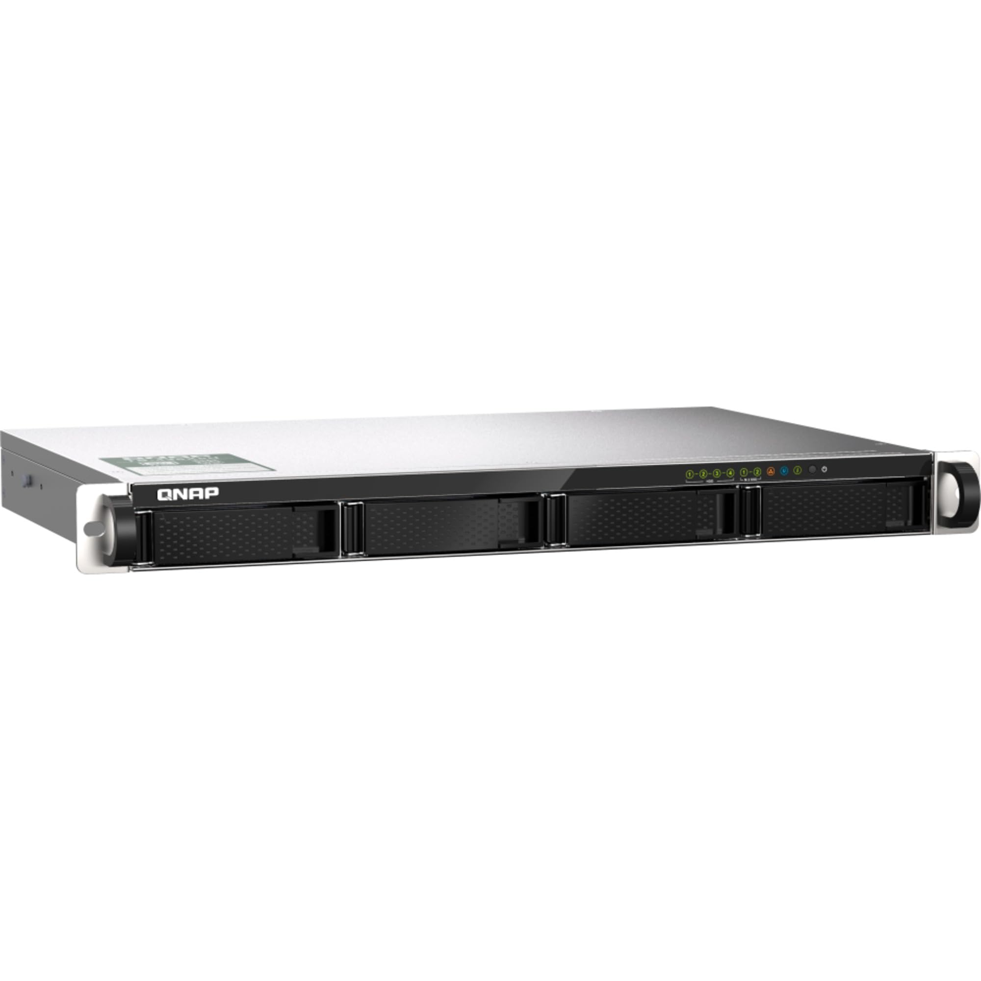 4-bay 1U short-depth 12" NAS Marvell Oc