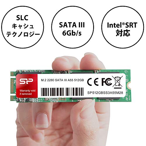 SILICON POWER SSD A55 128Go M.2 SATA 550/420 Mo/s