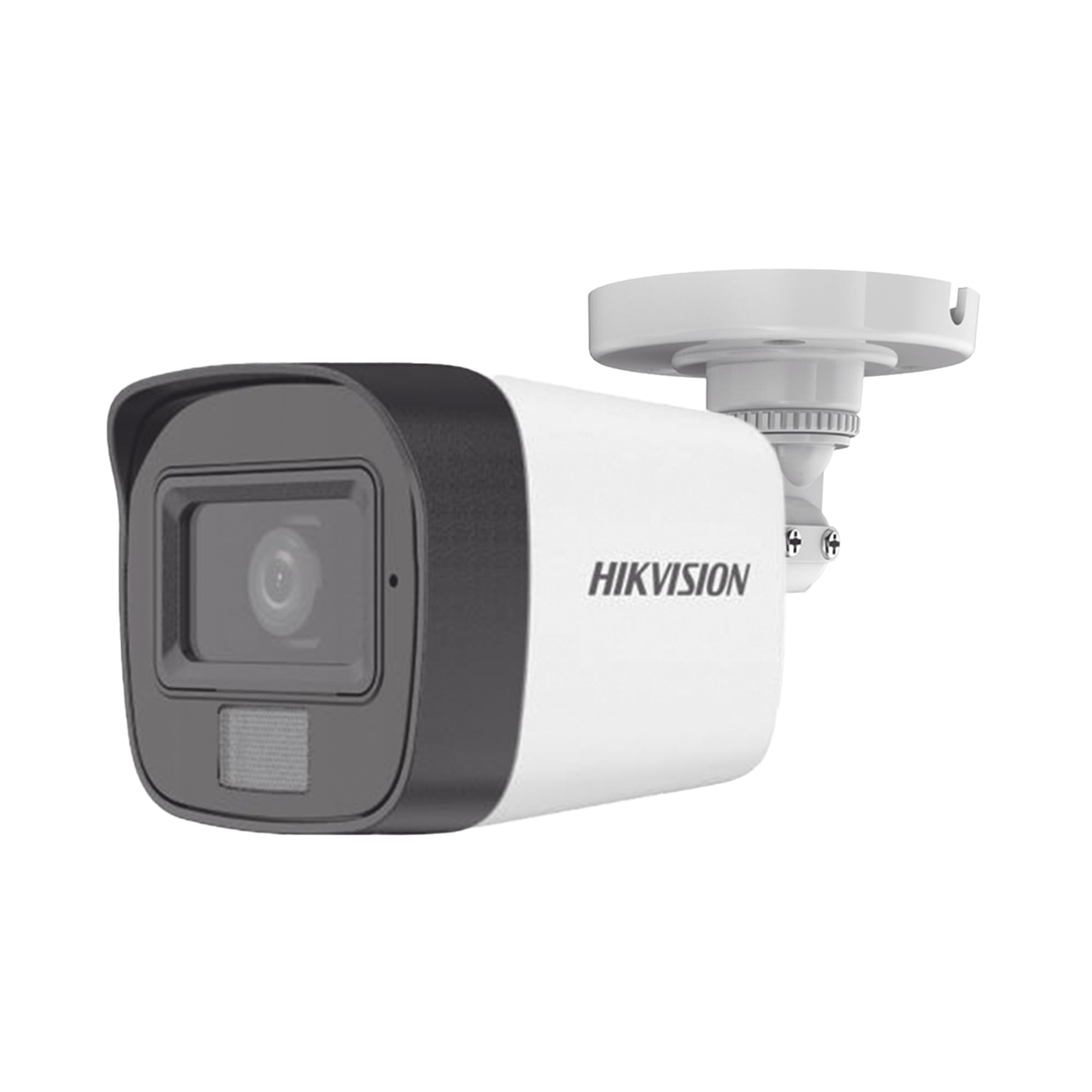 Hikvision DS-2CE16D0T-LFS(2.8mm) Caméra Mini Bullet Fixe 2MP avec Audio et Éclairage Hybride Intelligent