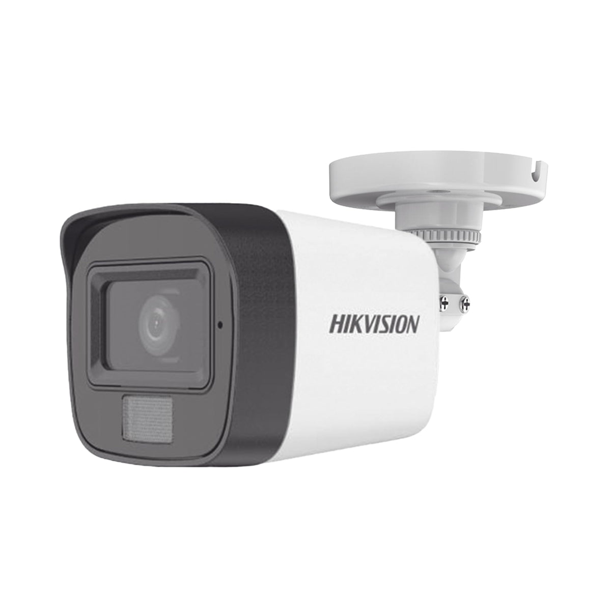 Hikvision DS-2CE16D0T-LFS(2.8mm) Caméra Mini Bullet Fixe 2MP avec Audio et Éclairage Hybride Intelligent