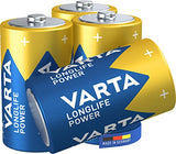 VARTA Piles alcalines 04914121412 LR14 / C blister de 2