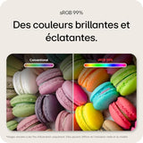 LG 24U421A-B - Écran LCD incurvé  - 24"  -1920 x 1080 Full HD  @ 100 Hz - VA - 250 cd/m² - 1000:1 - HDR10 - 5 ms - HDMI, USB-C 15W