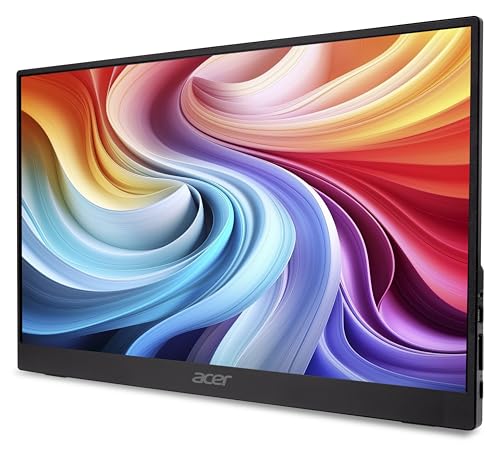ACER Moniteur Portable PM161QB1bmiuux 15.6p LED IPS 16:9 FHD 60Hz Dalle Flat HDMI 1.4 + 2xType-C Garantie 2ans Standard