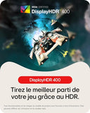 LG 32GR93U-B.AEU Ecran LED gaming - 32p QHD 3840x2160 4K 144Hz IPS 500cd/m2 1000:1 DisplayHDR 400 1ms 2xHDMI DP