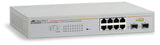 ALLIED 8x 10/100/1000BaseT WebSmart switch with 2 unpopulated SFP bays