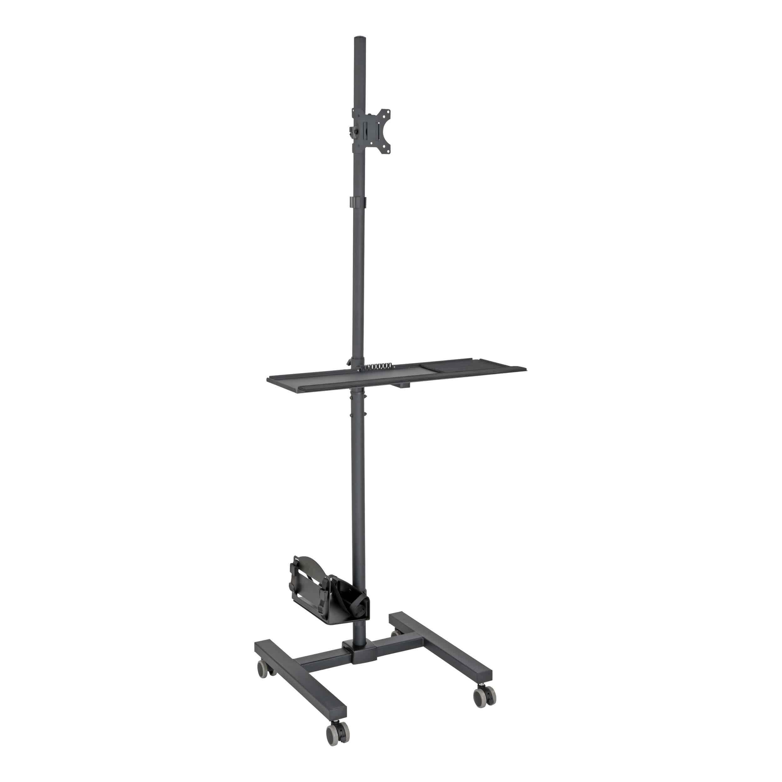 EATON TRIPPLITE Mobile Workstation with Monitor Mount - For 7inch to 32inch Displays Height Adjustable