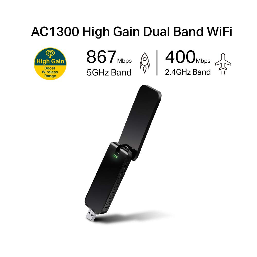 AC1300 Dual Band Wireless USB Adapter