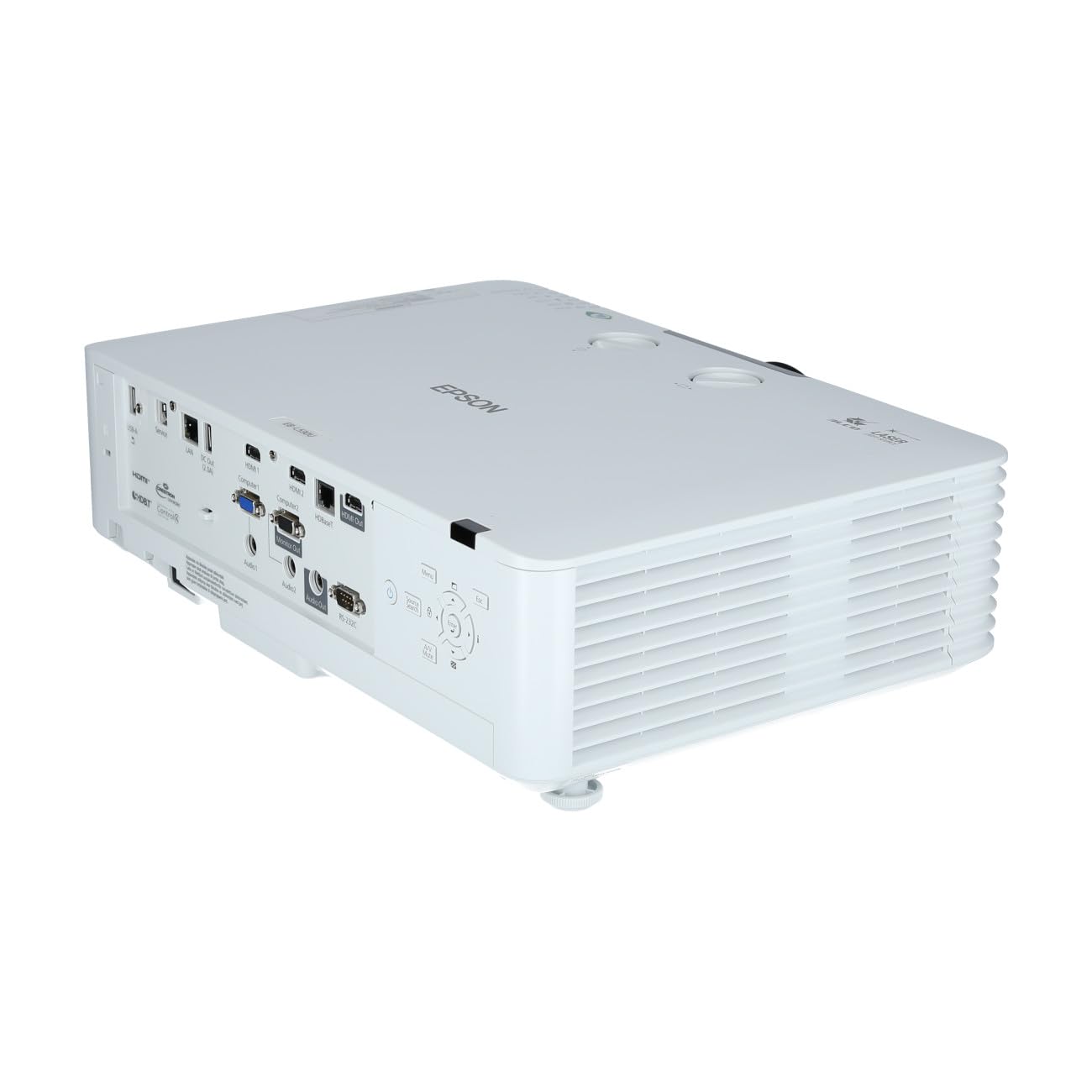 EPSON EB-L530U Projecteur laser, 5200lm, WUXGA , 1,35 – 2,20:1, VGA x2, HDMI x2, HDBaseT , RS-232C, Ethernet, Wifi Miracast,Lenshift