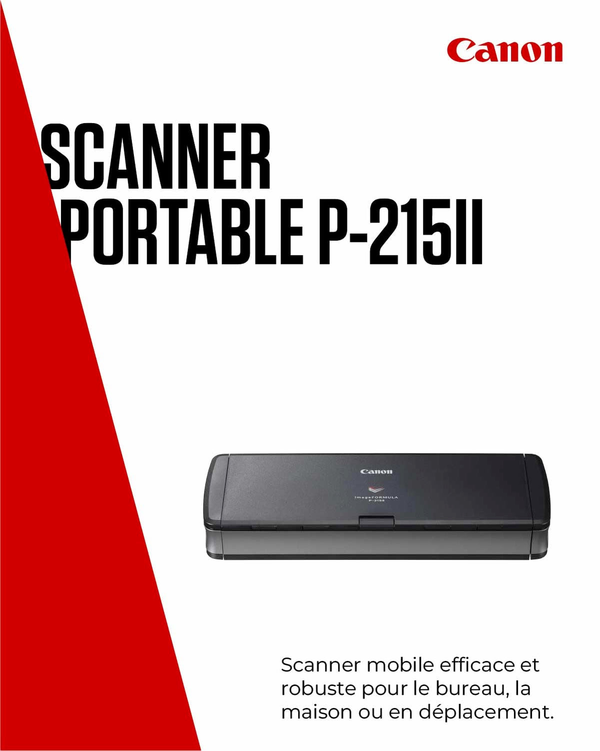 Bundle CANON 4X P-215II Document Scanner A4
