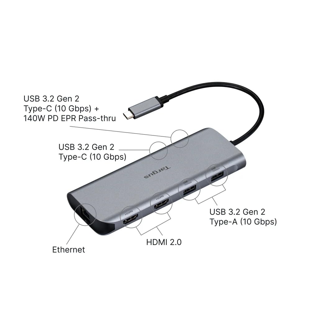 TARGUS USB-C Dual HDMI 4K Docking Station