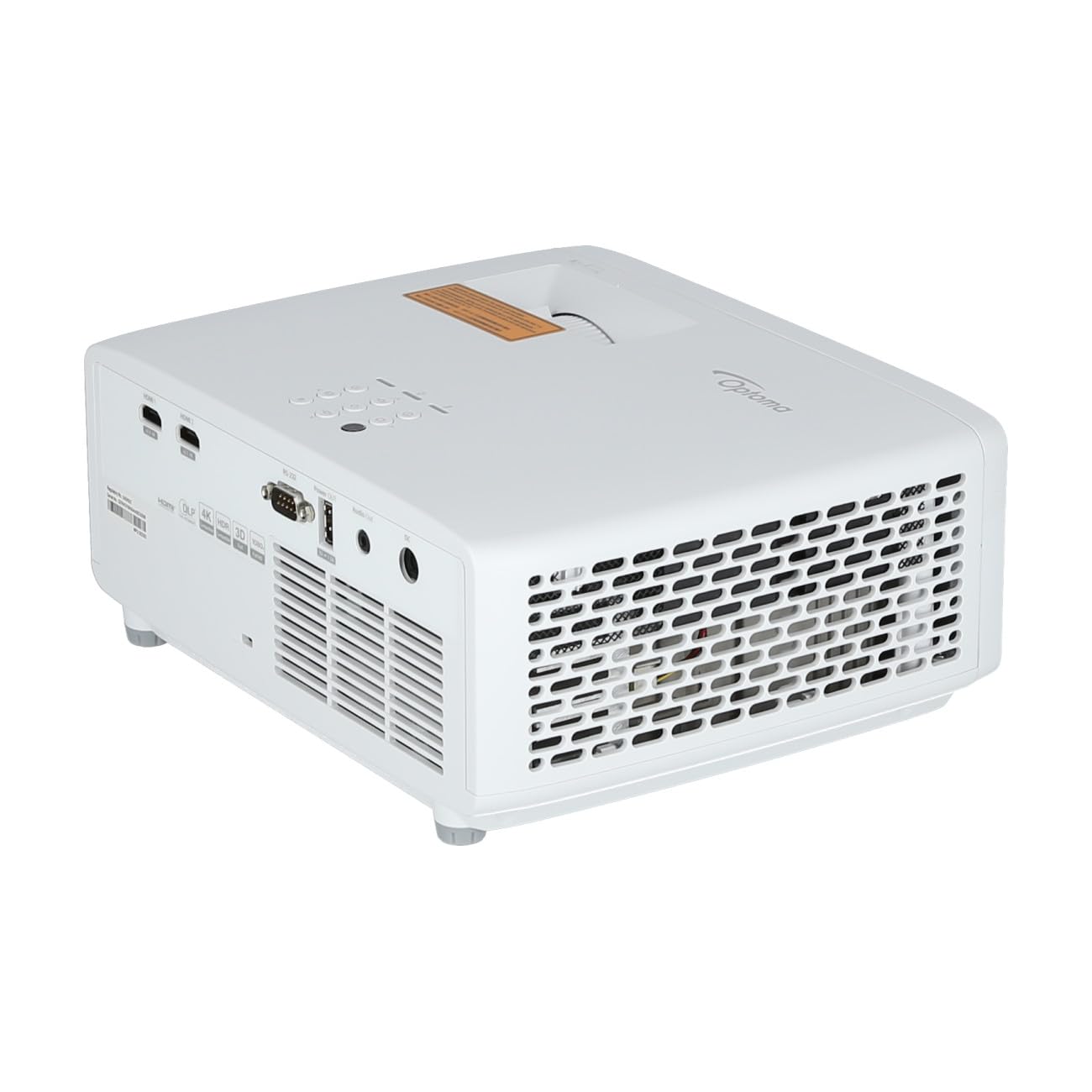 OPTOMA ZH350 FHD 1920x1080 3600lm Laser Projector 300 000:1 TR 1.48:1 1.62:1 2HDMI USB-A Power Audio 3.5mm 3Kg White