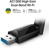 TP-Link ARCHER T3U Plus Clé USB WiFi 5 11AC Dual-Band AC1300
