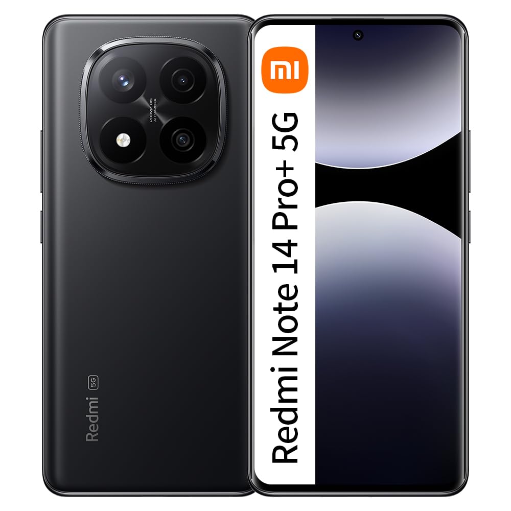 Xiaomi Redmi Note 14 Pro+ 5G (Double Sim - 6.67", 256 Go, 8 Go RAM) Noir