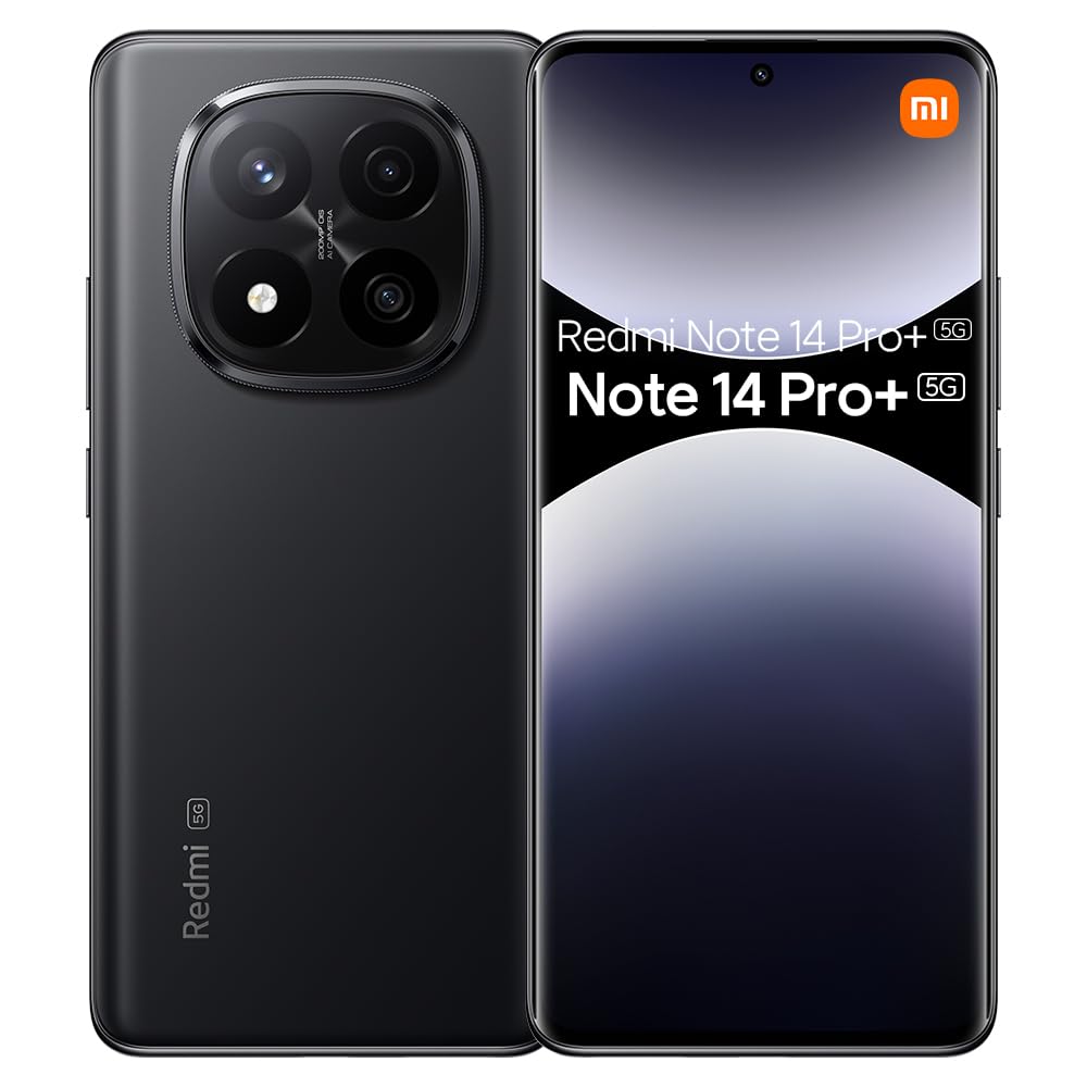 Xiaomi Redmi Note 14 Pro+ 5G (Double Sim - 6.67", 256 Go, 8 Go RAM) Noir