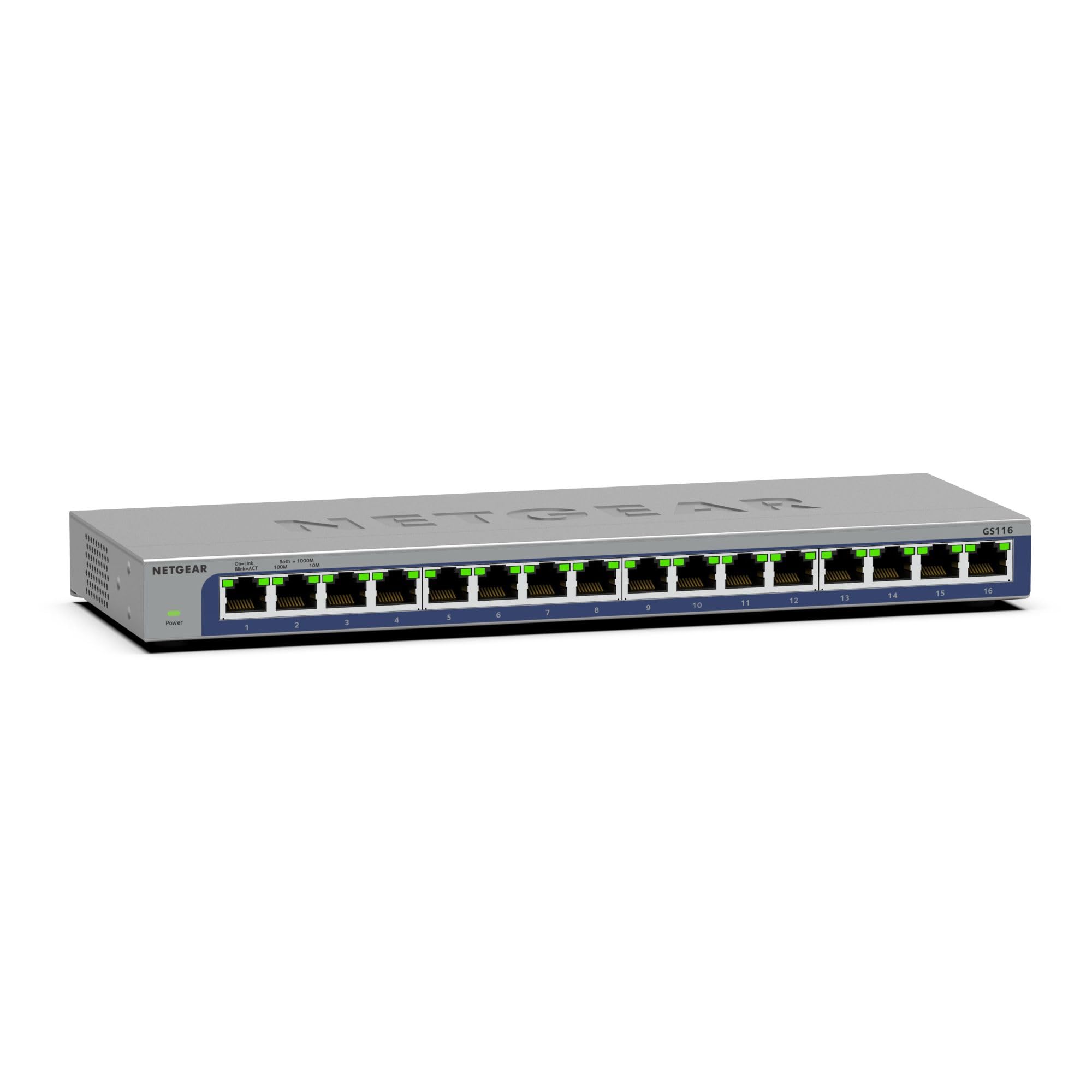 NETGEAR 16PT DESKTOP GIGABIT SWTCH GS116