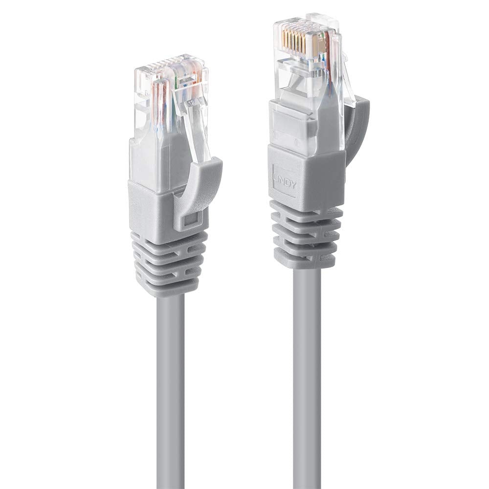 LINDY Cat.6 UTP Cable Grey 5m