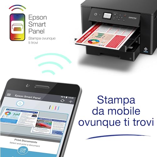 EPSON WorkForce WF-7310DTW Printer colour Duplex ink-jet A3 4800x2400dpi 25ppm mono/12ppm colour USB 2.0 LAN Wi-Fi