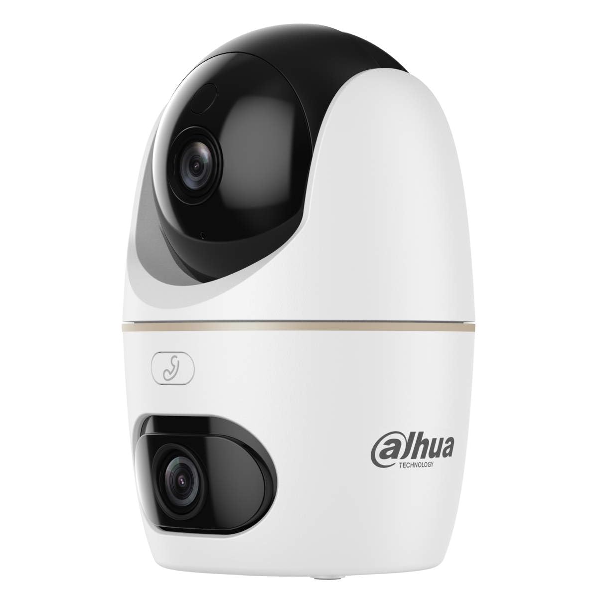 Dahua H5D-5F Caméra intérieure Wi-Fi 5+5MP, double objectif, panoramique et inclinaison