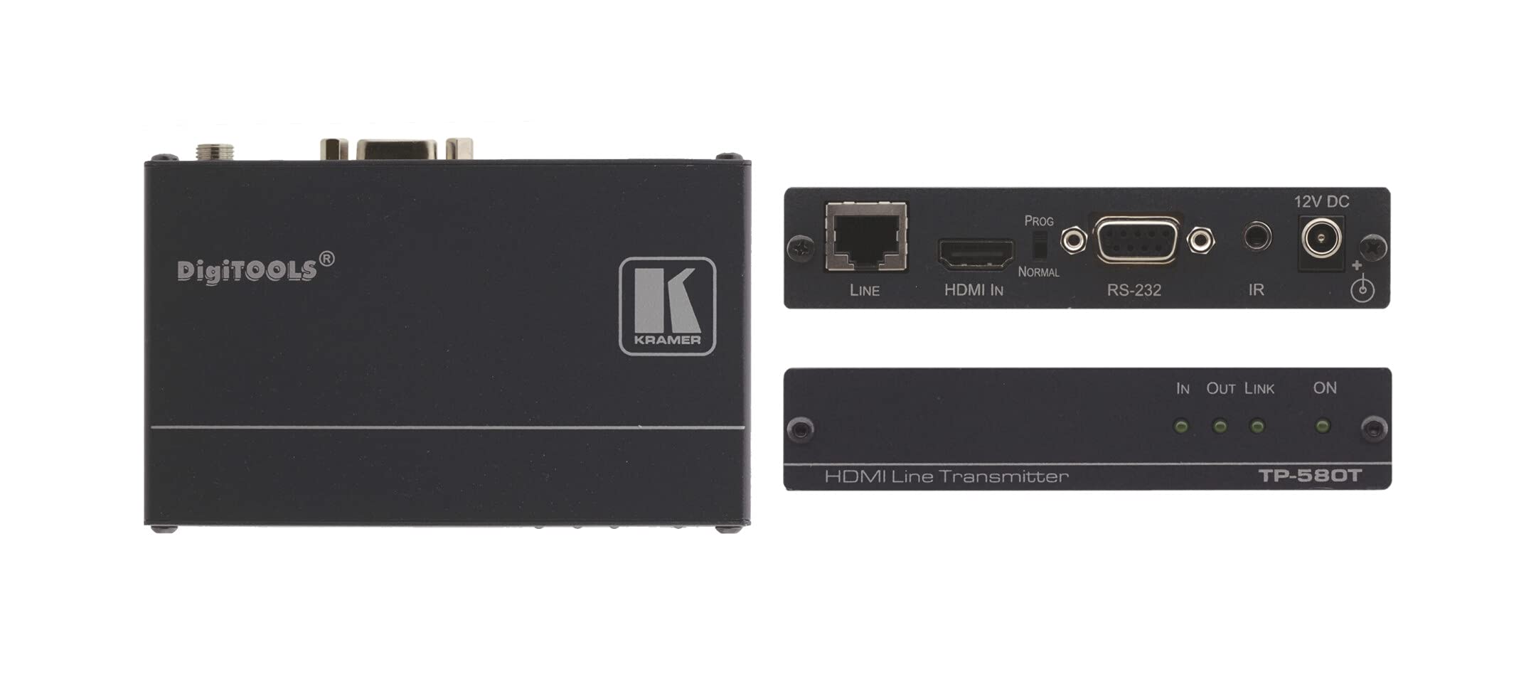 Kramer HDMI,Bidirect.RS-232,IR over Twisted Pair HDBaseT Transmitte