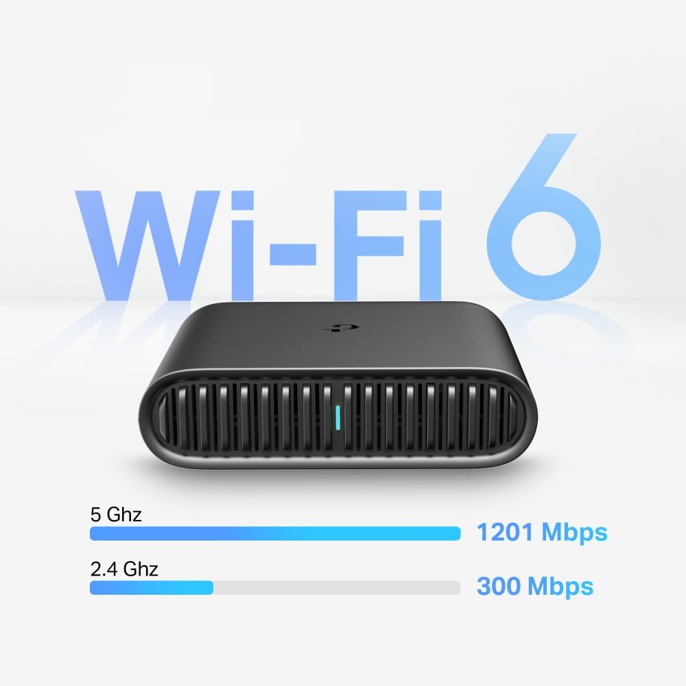 TP-Link TL-WR1502X routeur sans fil Gigabit Ethernet Bi-bande (2,4 GHz / 5 GHz) Noir