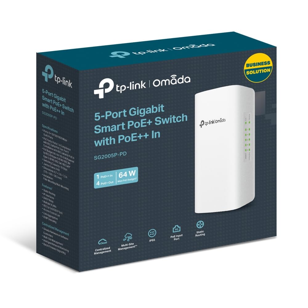 Omada 5-Port Gigabit Smart Switch with 1
