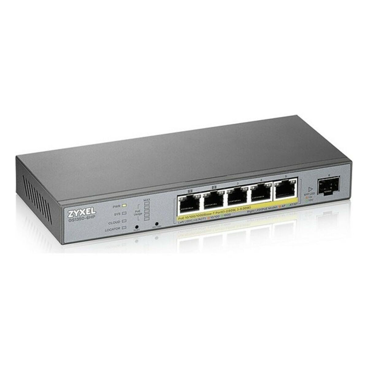 6 Port managed CCTV PoE Switch long ran