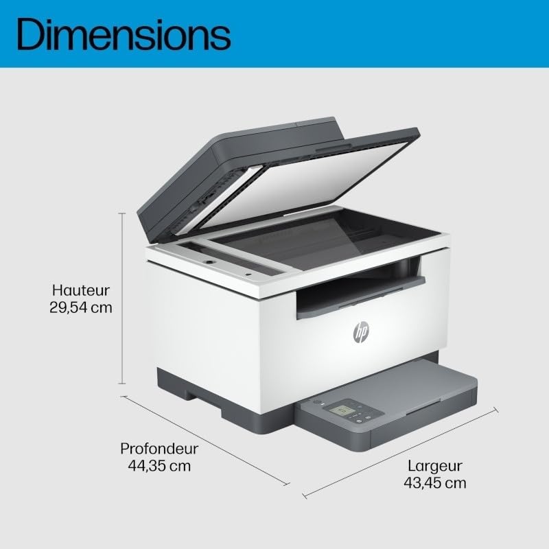 HP LaserJet MFP M234sdw MFP Mono B/W laser Legal media 29ppmcopy 29ppmprint 150 sheets USB 2.0 LAN Wi-Fi Bluetooth imprimante laser
