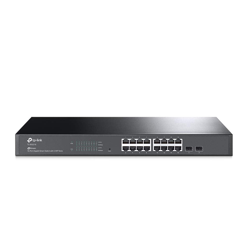 TP-LINK Omada 16-Port Gigabit Smart Switch with 2 Gigabit SFP Slots
