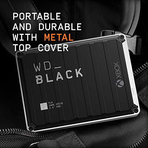 WD BLACK P10 GAME DRIVE FOR XBOX 4To USB 3.2 2.5p Black/White RTL