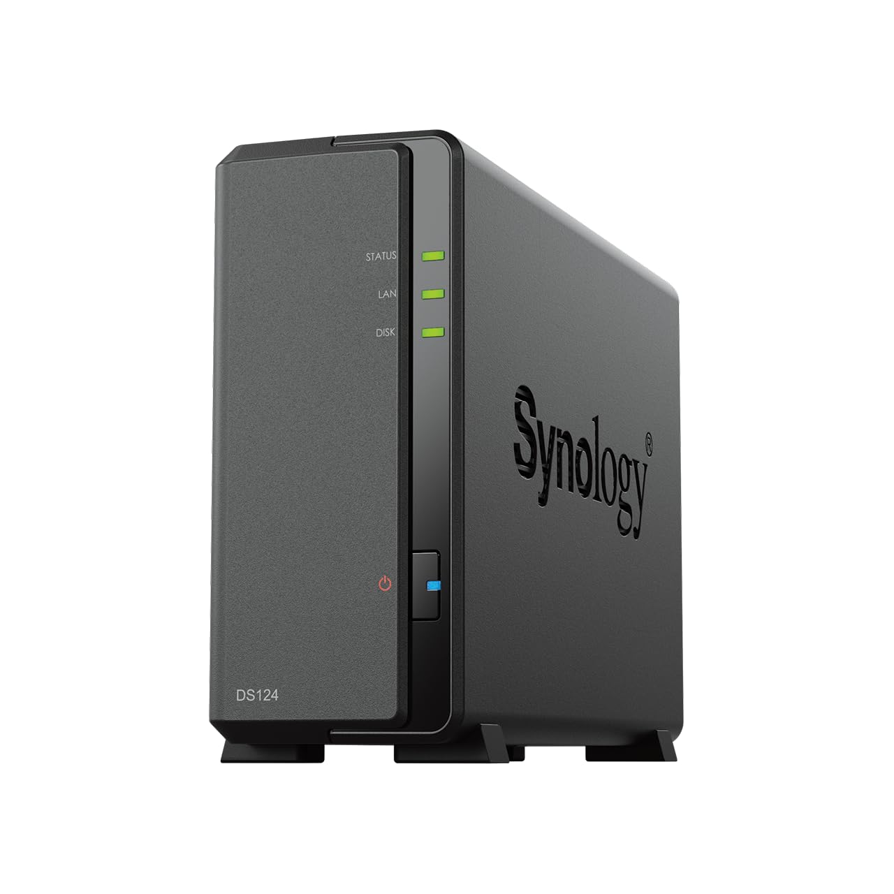 SYNOLOGY DS124 1-Bay NAS RTD1619B 1Go RAM