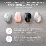 CHERRY Souris Gentix BT Bluetooth Frosted Silver