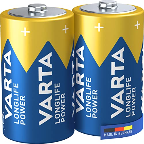VARTA Piles alcalines 04914121412 LR14 / C blister de 2