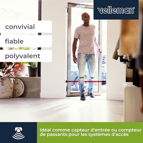 Detecteur de passage infra-rouge avec sonnerie