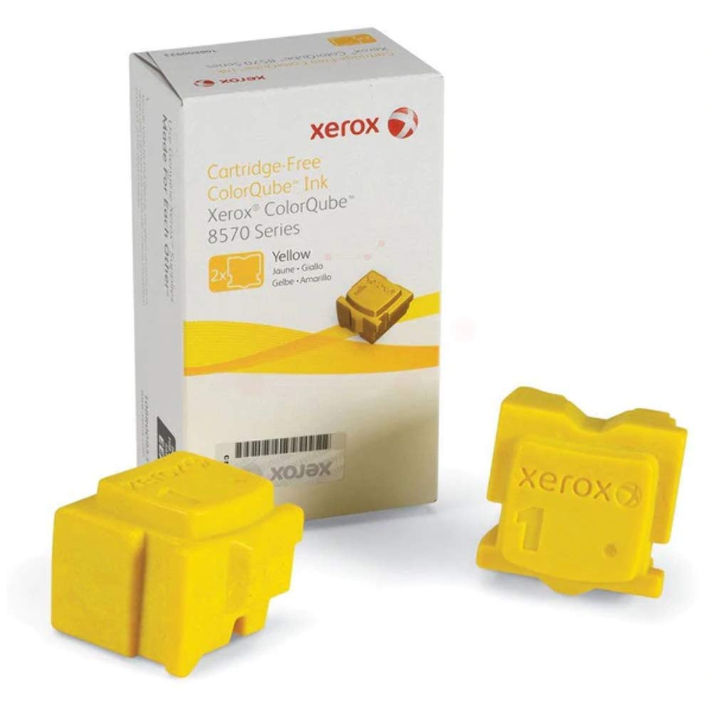 Encre Solide XEROX 108R00933 pour Phaser 8570 - 2 x Yellow