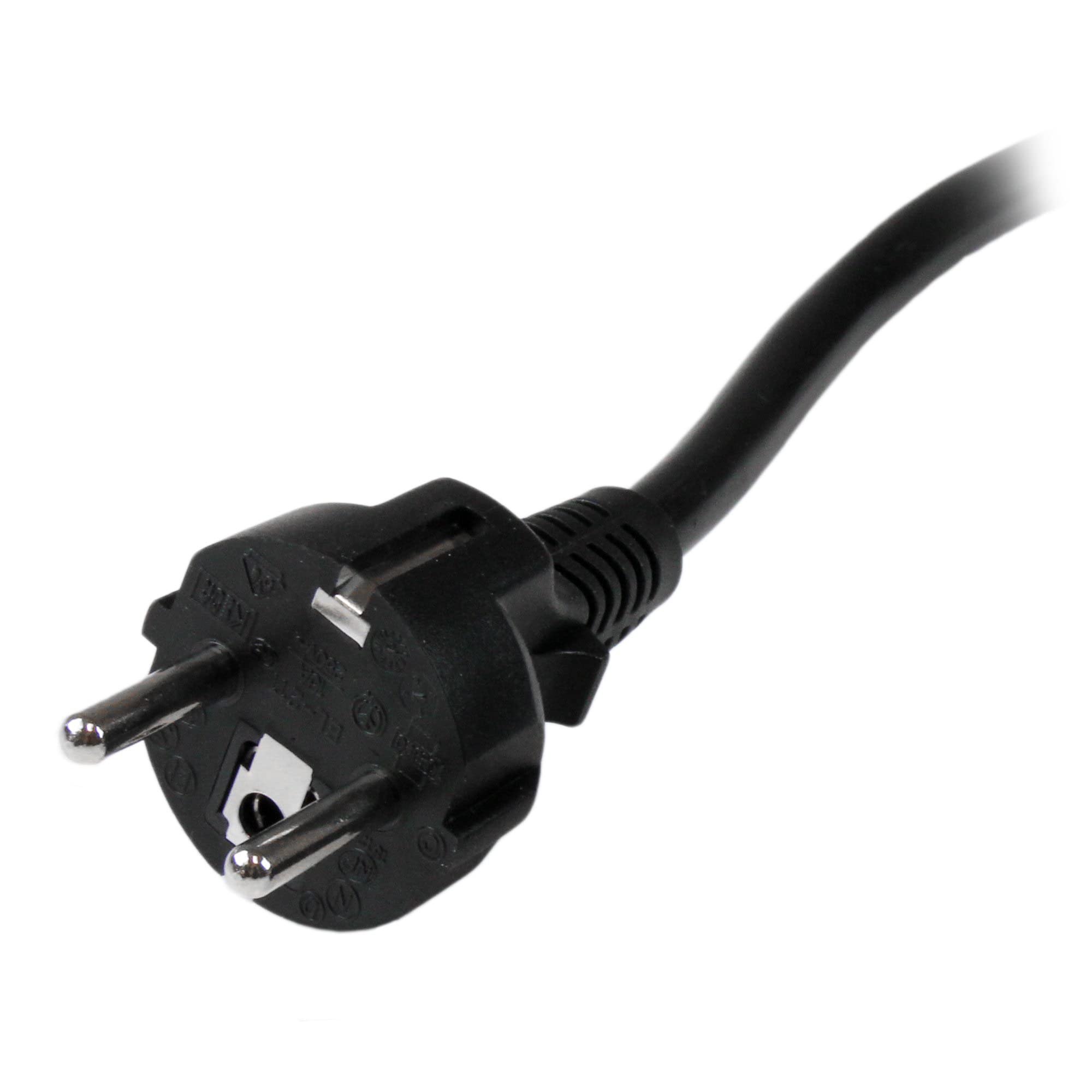 2m Computer Power Cord - Schuko to C19