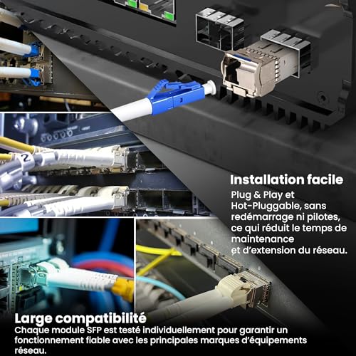Extralink EX.15111 module émetteur-récepteur de réseau Fibre optique 10700 Mbit/s