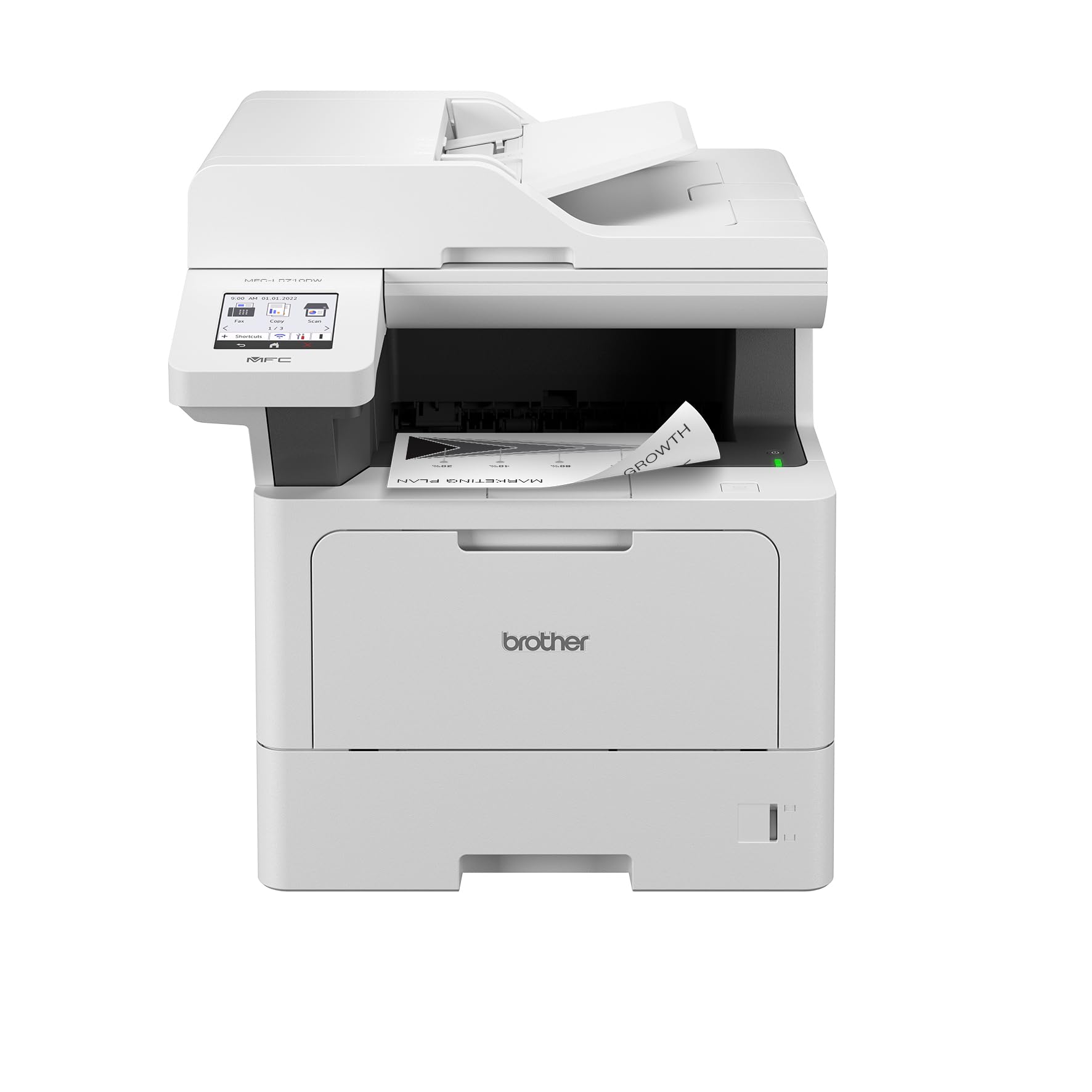 BROTHER MFC-L5710DW MFP Mono B/W laser A4 210x297mm A4 48ppm 350 sheets USB 2.0 Gigabit LAN Wi-Fi USB 2.0 host