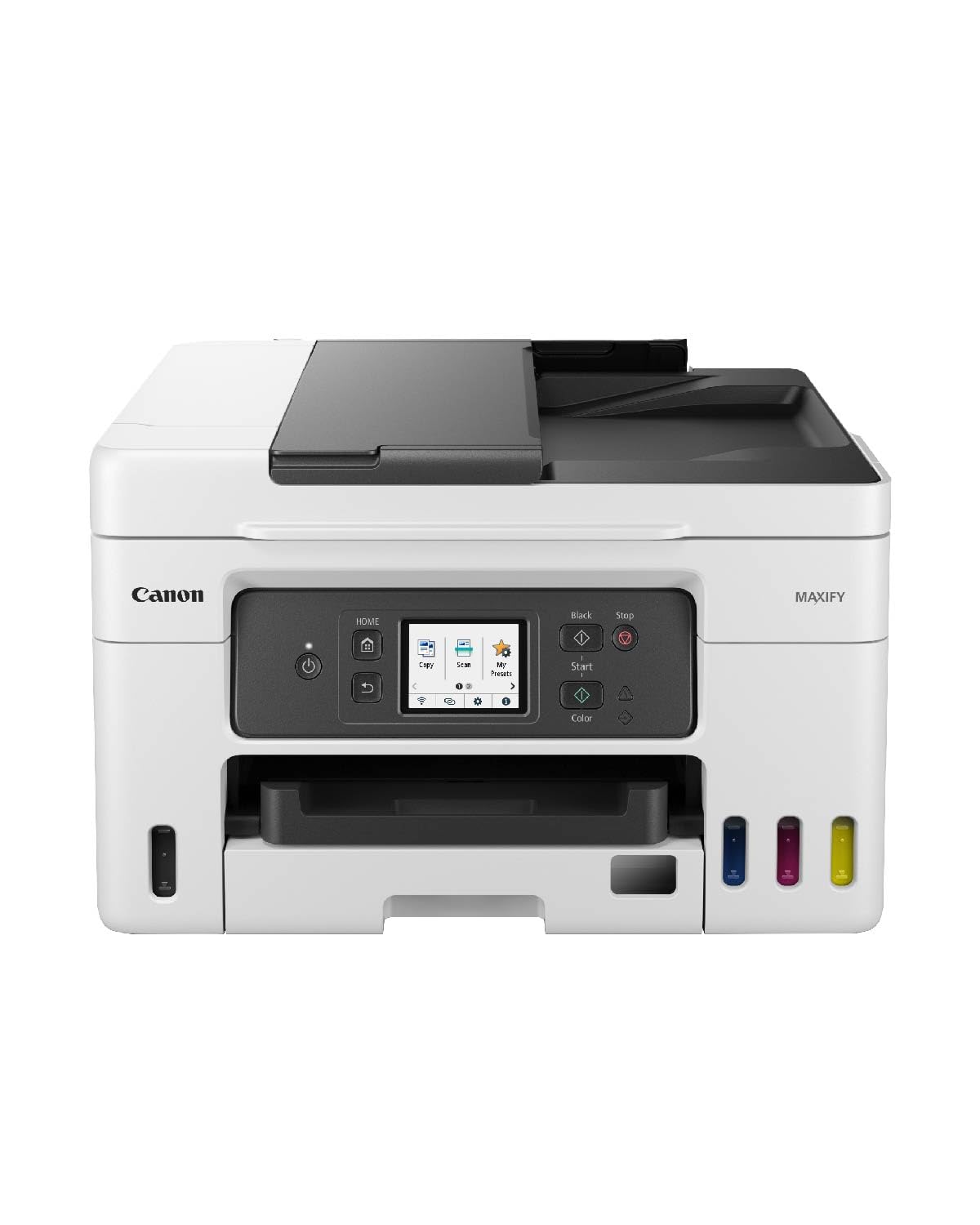 CANON MAXIFY GX4050 MFP colour ink-jet refillable A4 18 ipm print 350 sheets USB 2.0 LAN Wi-Fi