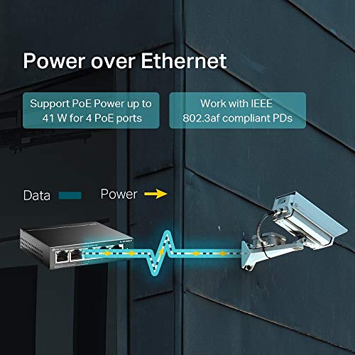 TP-Link TL-SF1005LP PoE switch