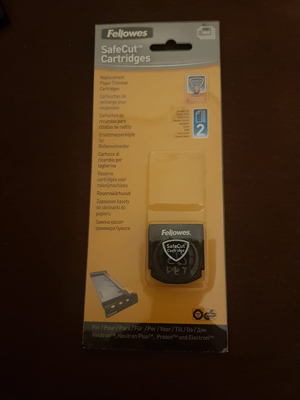 FELLOWES safecut lames de rechange - 3 styles