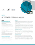 D-LINK AC1200 Dualband PCIe Adapter