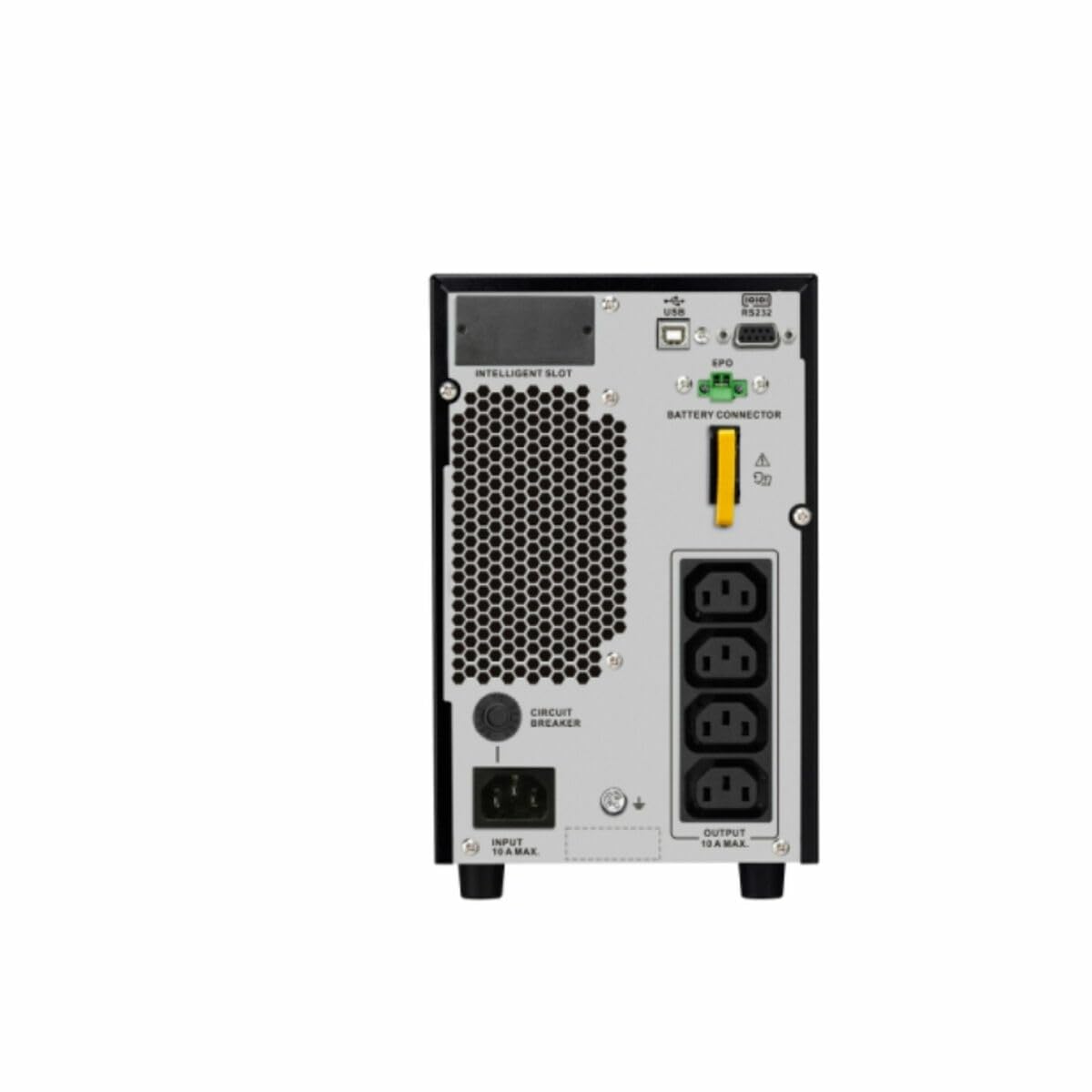 APC Easy UPS On-Line UPS tower AC 220/230/240V 1800Watt 2000VA 1-phase lead acid USB serial oc 4 PFC Europe BK RAL 7010